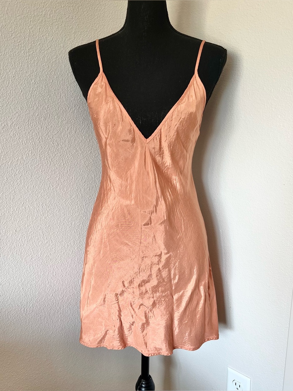 RARE EXC • Free People Magic Garden Dress in Peach • - Picture 12 of 15